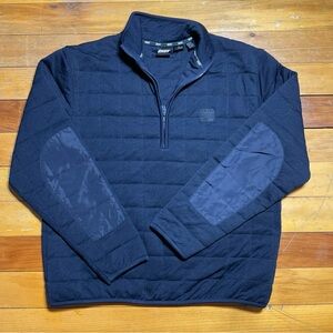DKNY Midnight Blue Half-Zip Sweater